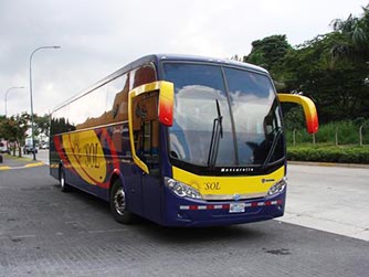 Bus from Transporte del SOL, El Salvador
