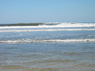 Beach in El Salvador